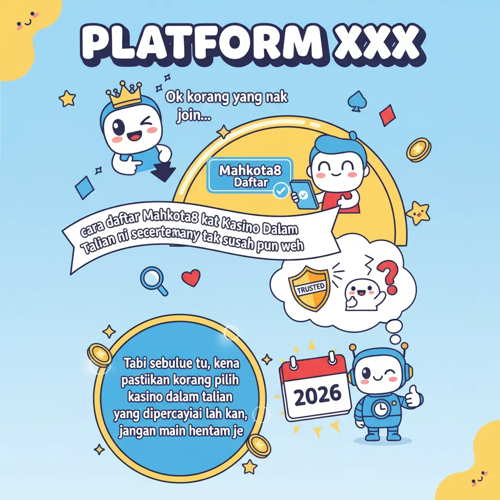 Cara Daftar Mahkota8 di Kasino Dalam Talian