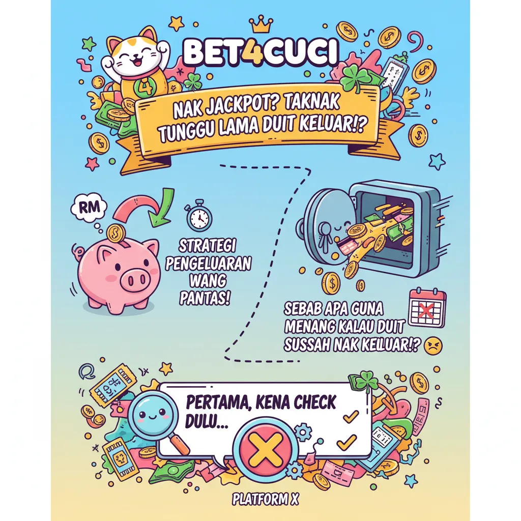 Strategi Jackpot bet4cuci dengan Pengeluaran Wang Pantas