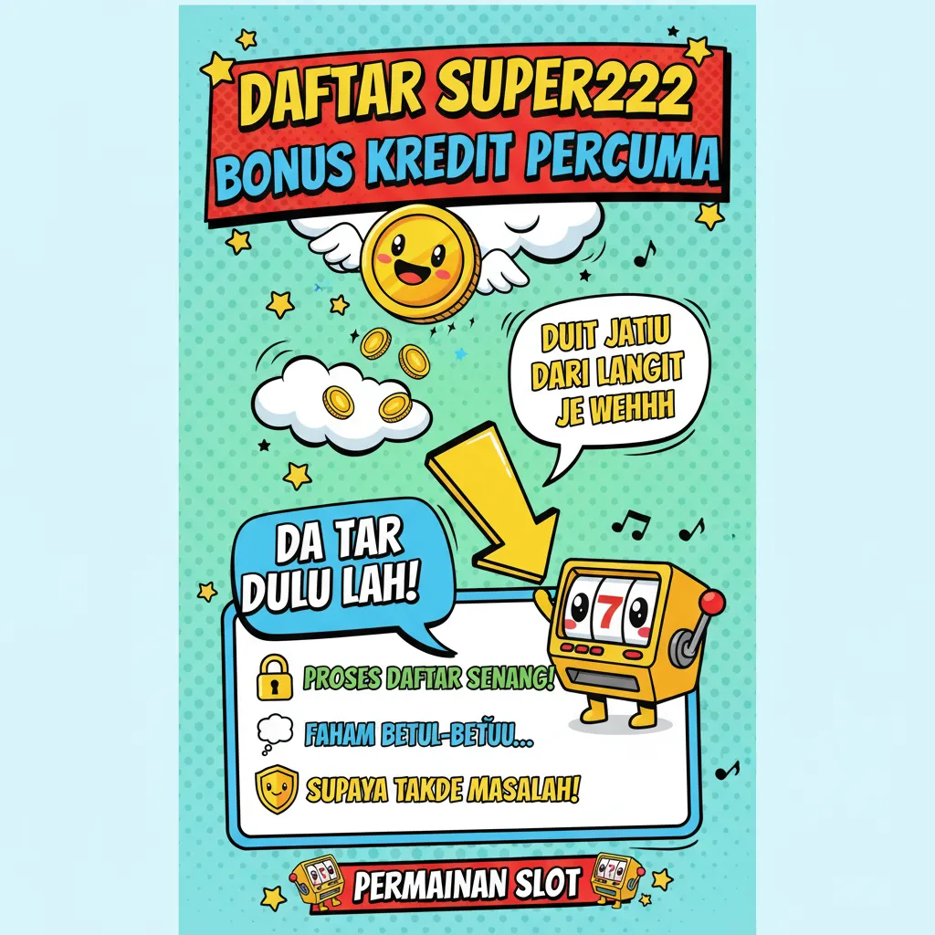 Daftar Super222: Bonus Kredit Percuma