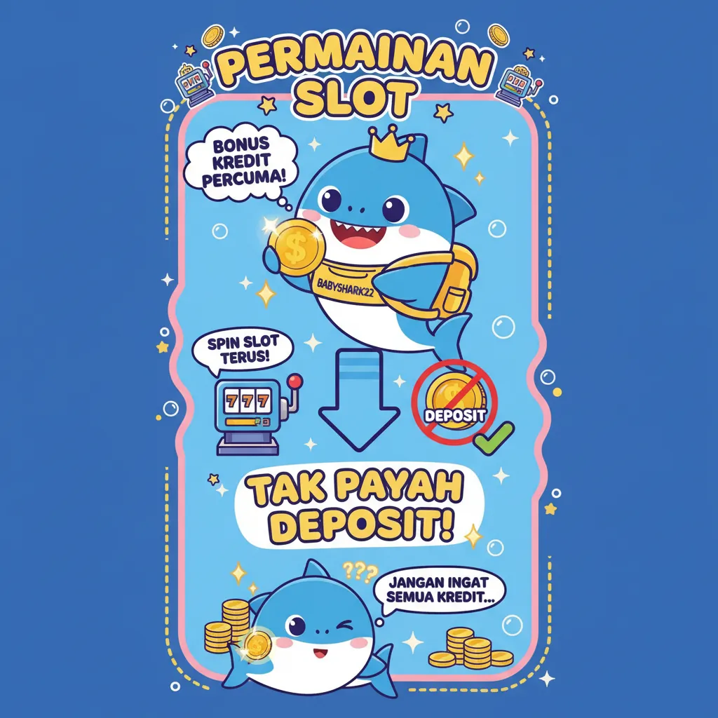 Bonus Kredit Percuma Babyshark22 untuk Slot