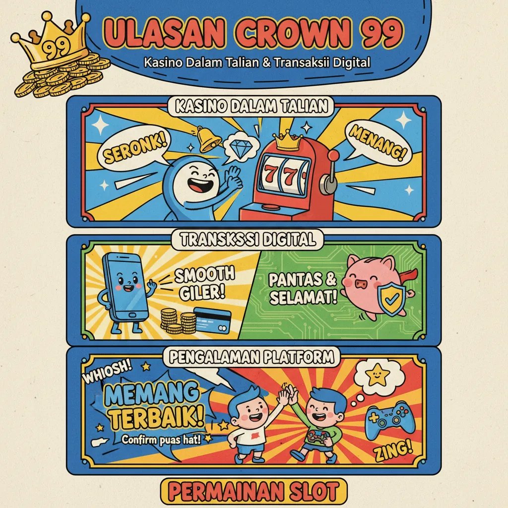 Ulasan Crown 99: Kasino Dalam Talian & Transaksi Digital