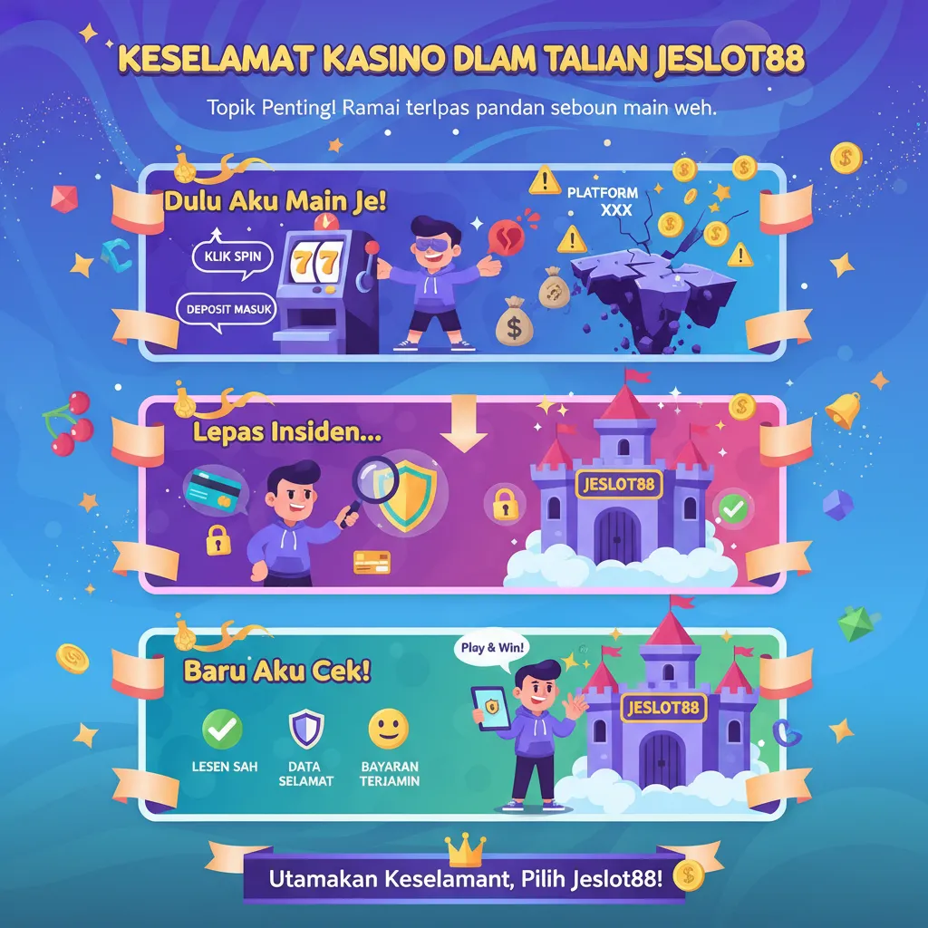 Keselamatan Kasino Dalam Talian Jeslot88